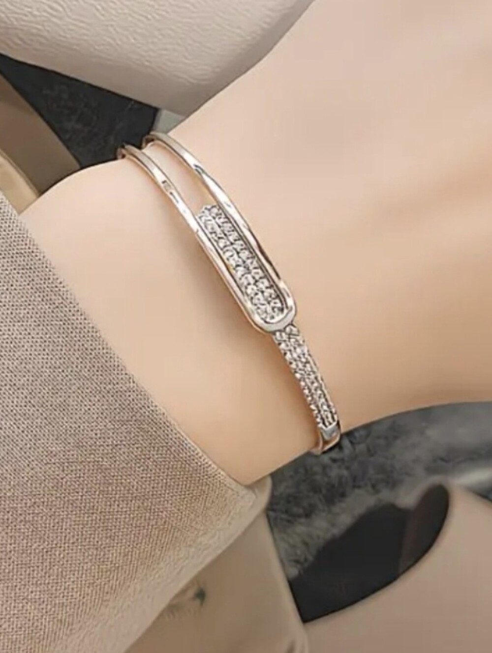 Macys Stainless Steel Bracelet